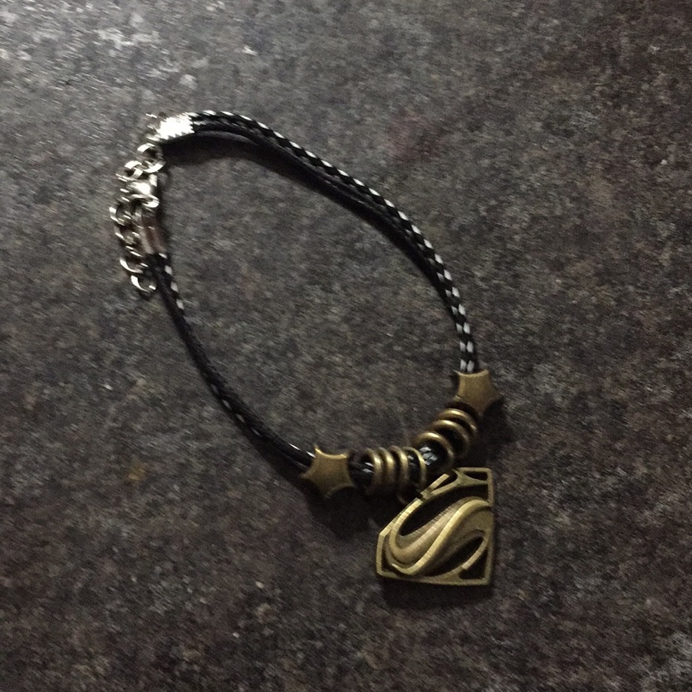 Superman bracelet
